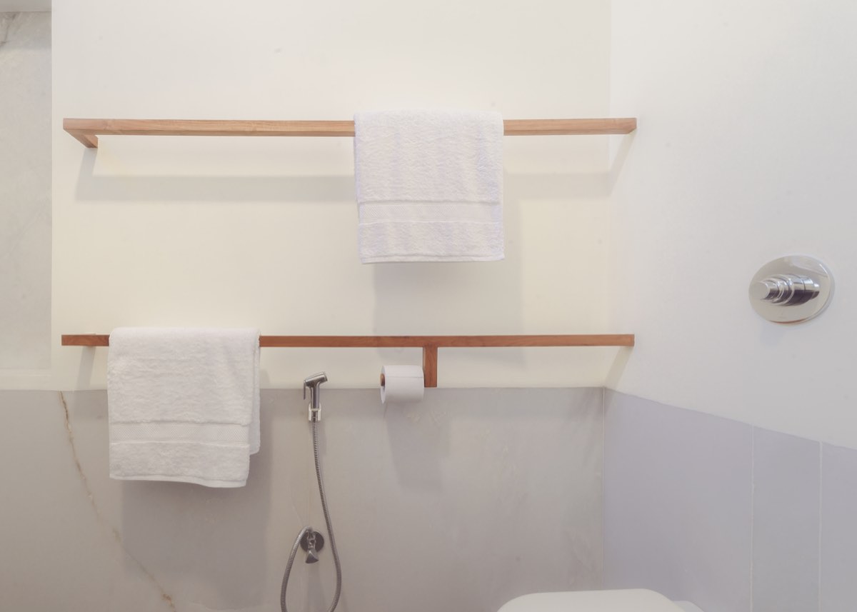 Shower and towels